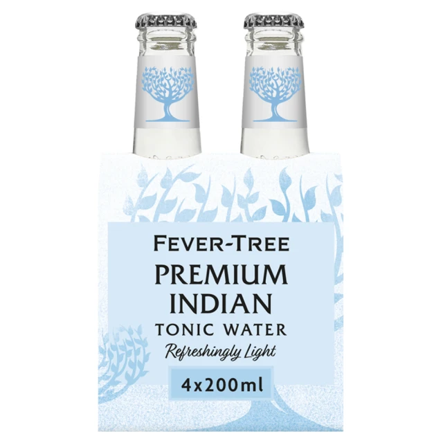 Fever Tree - Refreshingly Light Tonic Water (6 x 4 x 200ml) - 6 x 800ml