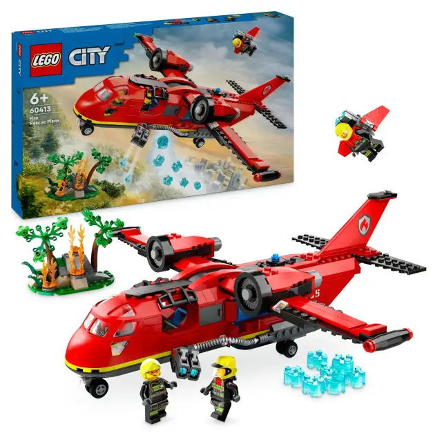 LEGO City 60413 Fire Rescue Plane Set