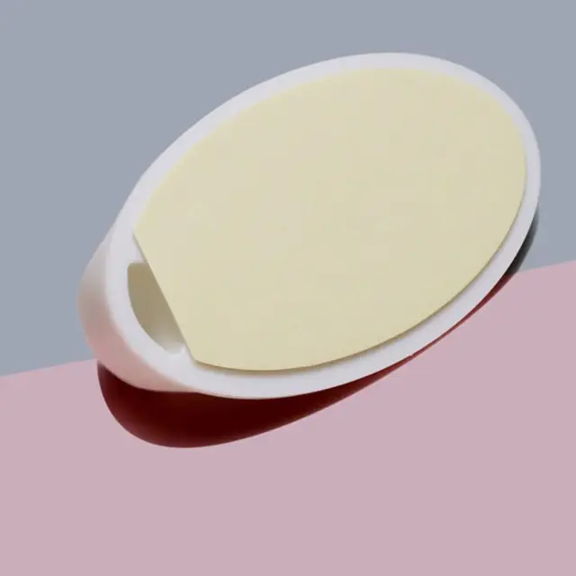 XtraTuff™ 6 Piece Adhesive Plastic Hook white (Oval)