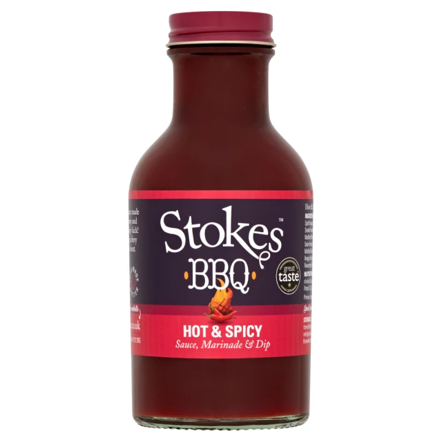 Stokes - Hot & Spicy BBQ Sauce - 315g
