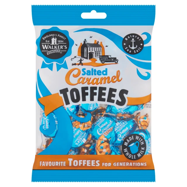 Walkers Nonsuch Limited - Salted Caramel Toffees -150g
