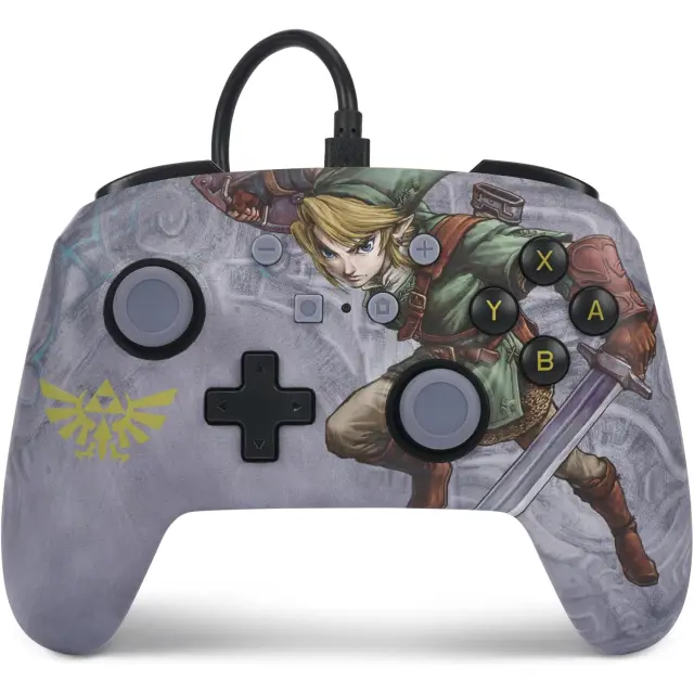 PowerA - Enhanced Wired Controller - Zelda: Valiant Link (Nintendo Switch Licensed)