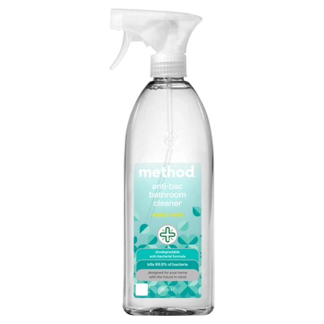 Method Water Mint Anti-Bac Bathroom Cleaner 828ml
