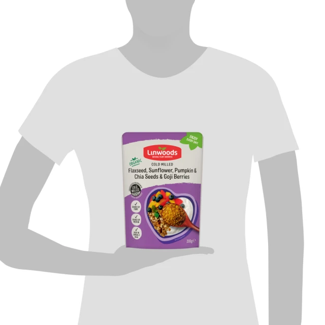 Linwoods Flaxseed, Sunflower, Pumpkin & Chia Seeds & Goji Berries 200g