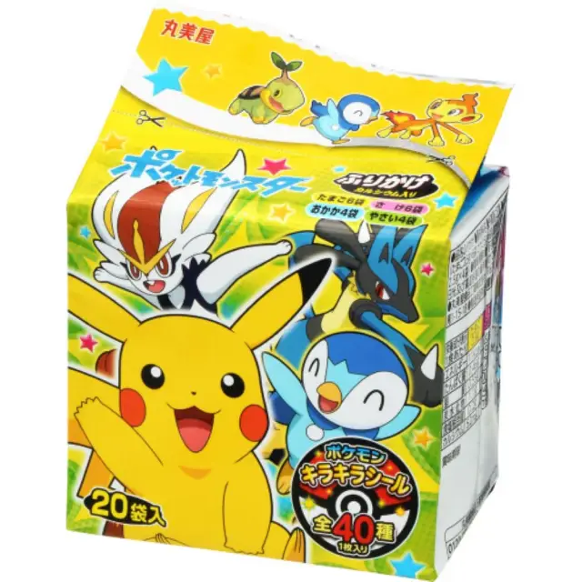 Pokemon Furikake 20Bags 50g/box  皮卡丘 拌飯料 50g/盒