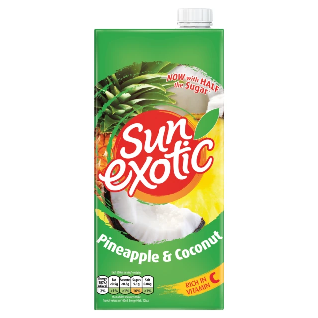 Sun Exotic Pineapple & Coconut 1L