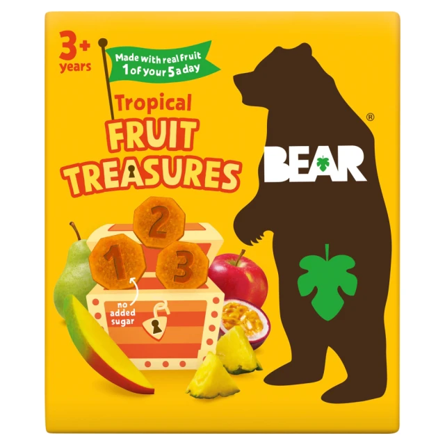 BEAR Tropical Fruit Treasures 100g