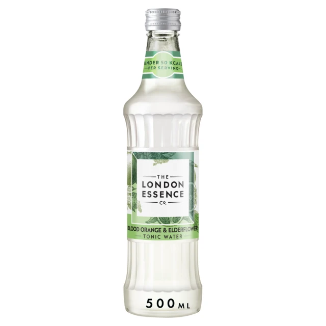London Essence Orange & Elderflower Tonic Water 500Ml