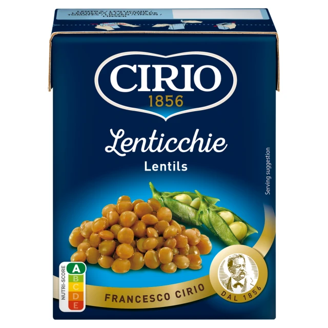 Cirio Lentils 380g