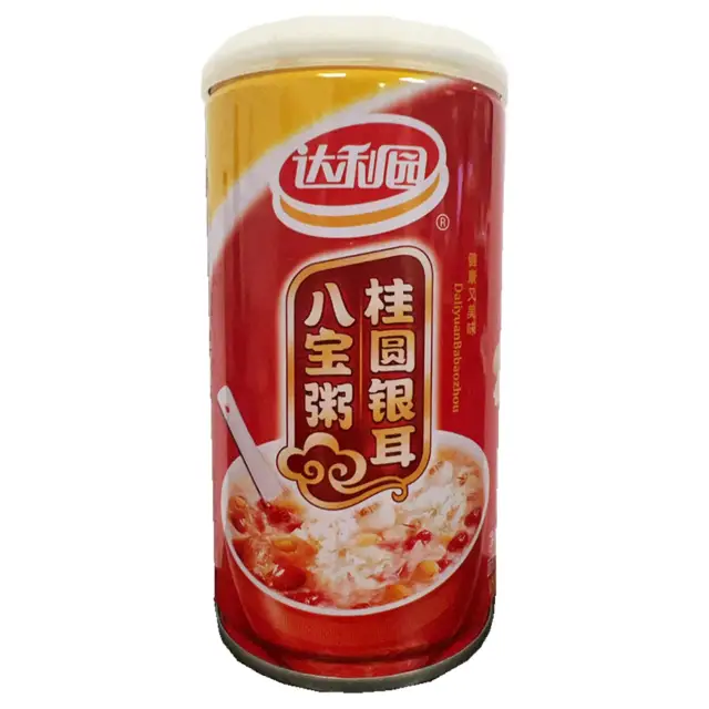 DLY Longan And Tremella Mixed Porridge 360g/can  达利园桂圆银耳八宝粥 360g/罐