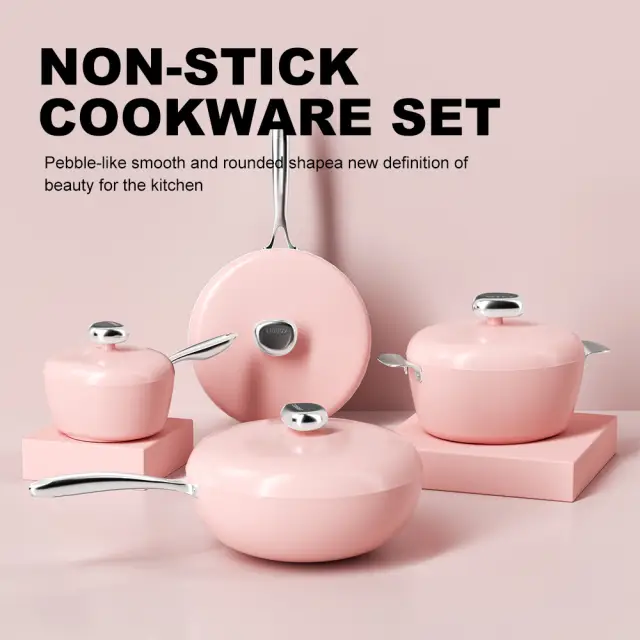 VELOSAN Pebble Series Cookware Set (4 Pieces)