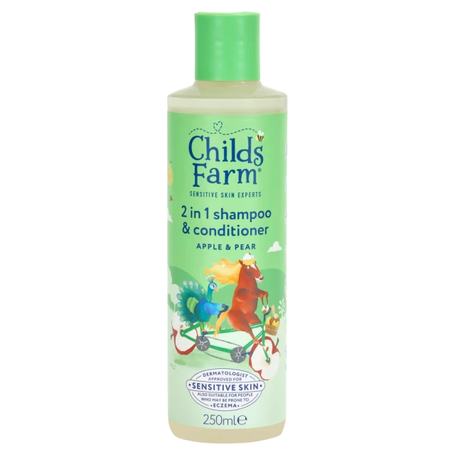 Childs Farm 2 in 1 Shampoo & Conditioner Apple & Pear 250ml