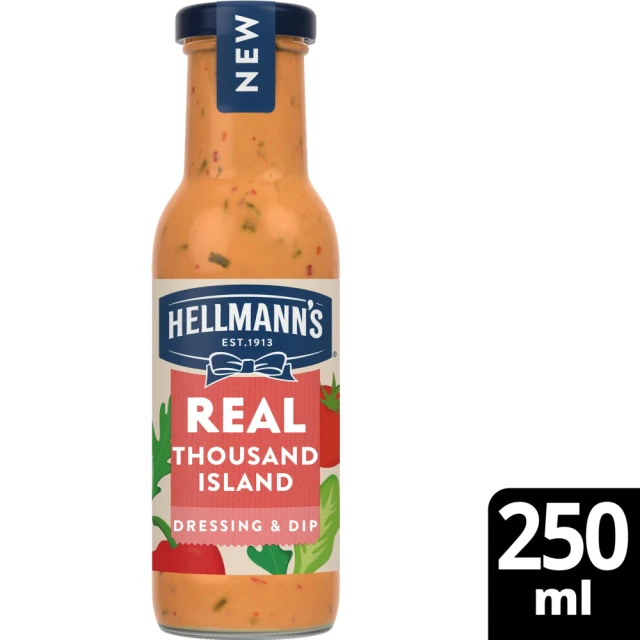 Hellmann's Salad Dressings Thousand Island 250Ml
