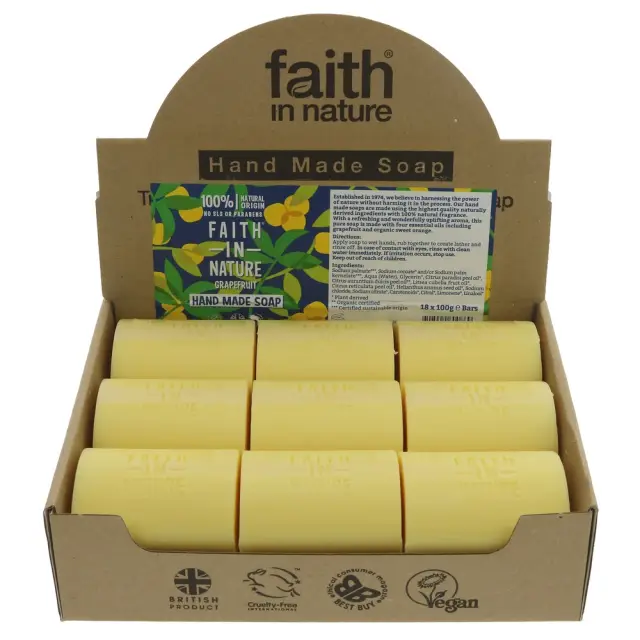 Faith In Nature Loose Soap - Grapefruit