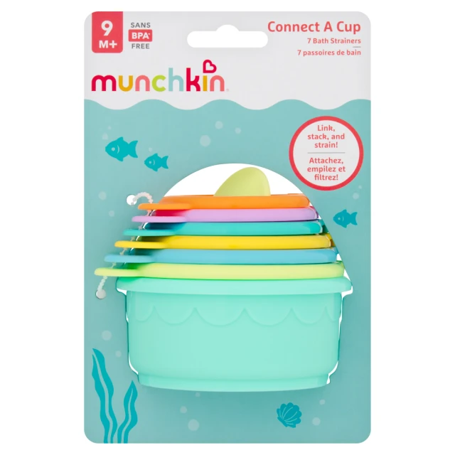 Munchkin 7 Bath Strainers 9+ months