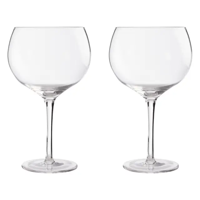 Mila Set Of 2 Clear Gin Glasses