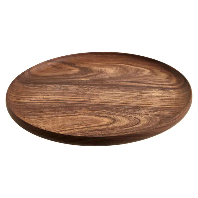 Rosi Round Sheesham Wood Plate