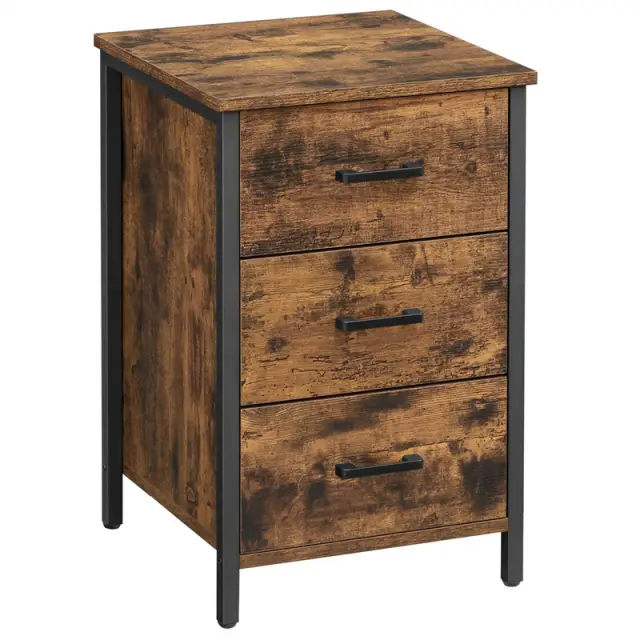 VASAGLE End Table, 40x40x60cm
