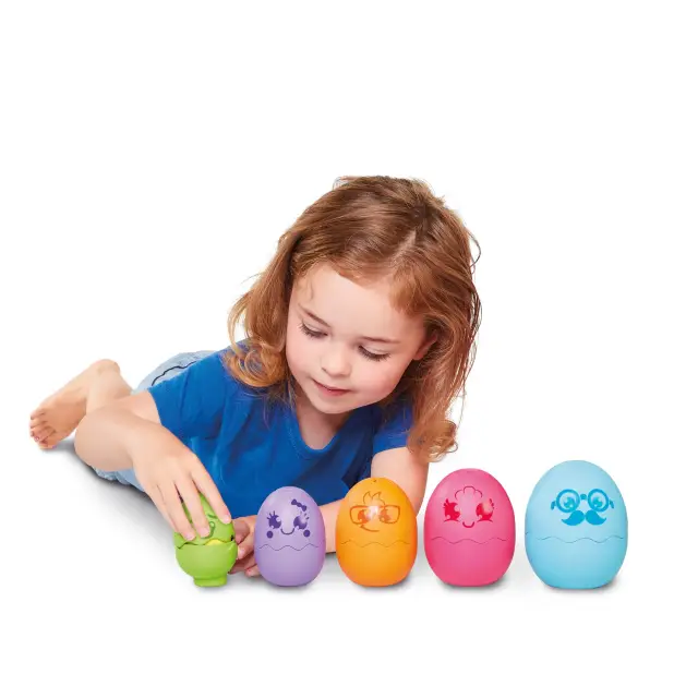 Tomy Toomies Hide & Squeak Nesting Eggs