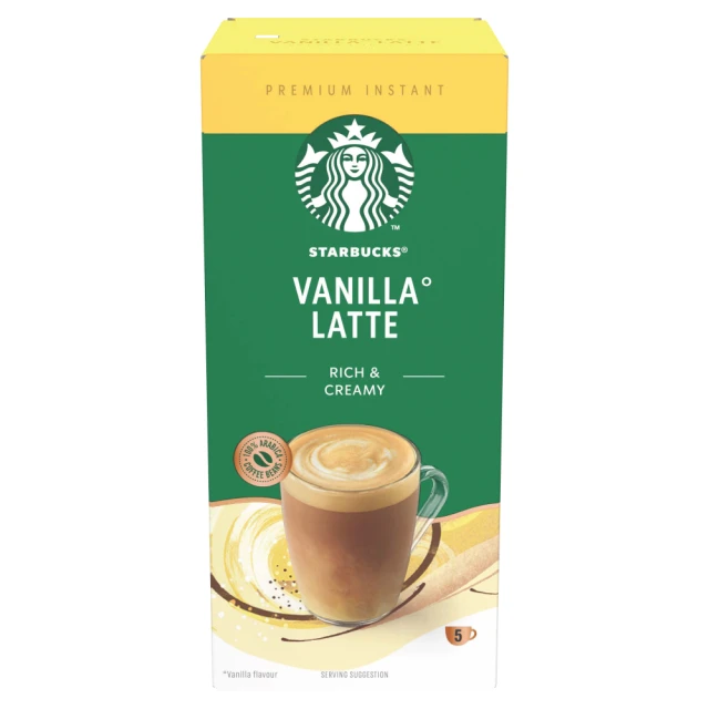 Starbucks Frothy Vanilla Latte 107.5G