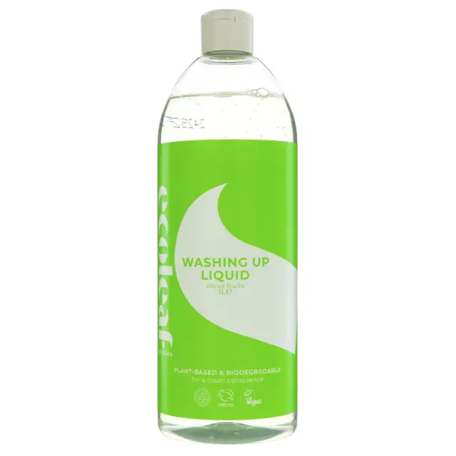 ECOLEAF BY SUMA - Washing Up Liquid-Citrus Fruit - Citrus Fruits - 1L