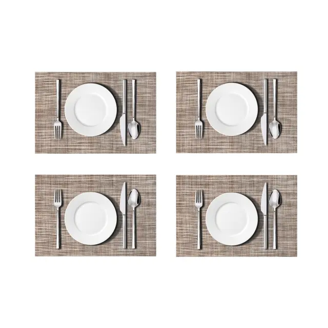 Placemat Set of 4, 70%PVC+30%PET
