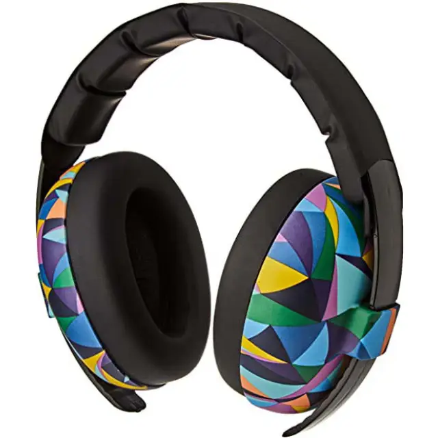 Baby Banz Bubzee Baby Earmuffs 0-2 years Petal Kaleidoscope