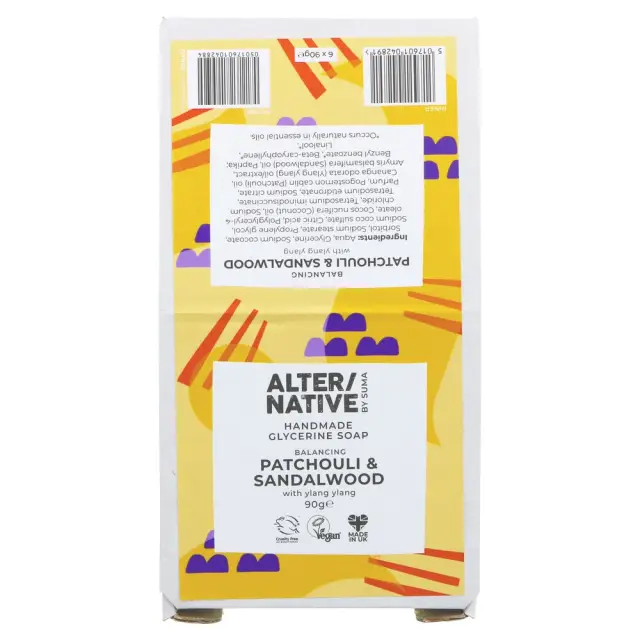 Alter/native By Suma Glycerine Soap - Patchouli