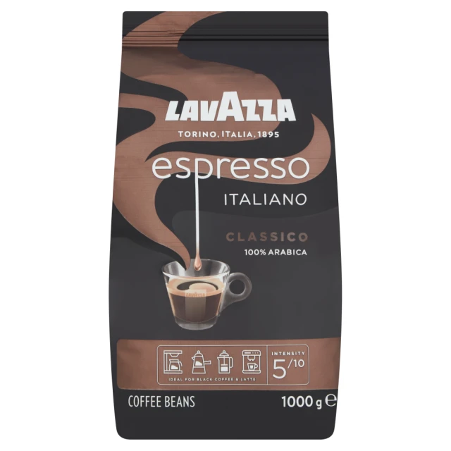 Lavazza Cafe Espresso Coffee Beans 1Kg