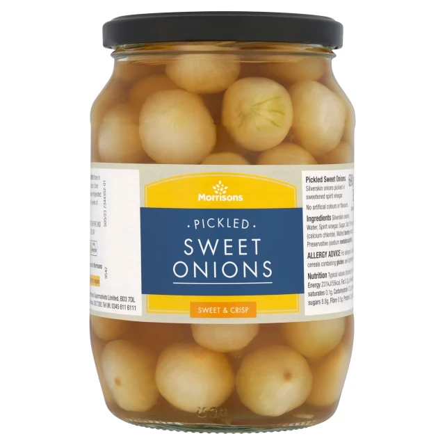 Morrisons Pickled Sweet Onions 690g