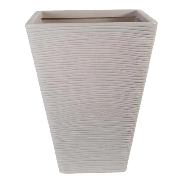 Amalfi Tapered Tall 40cm x 40cm x 52cm-Stone