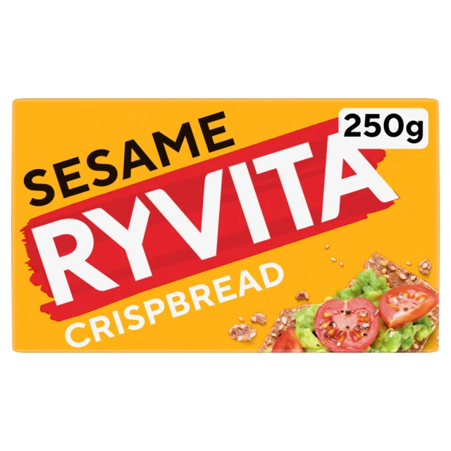 Ryvita Crispbread Sesame 250G