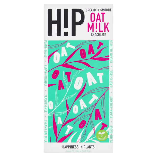 H!P Chocolate - Original Oat M!lk Chocolate 70g