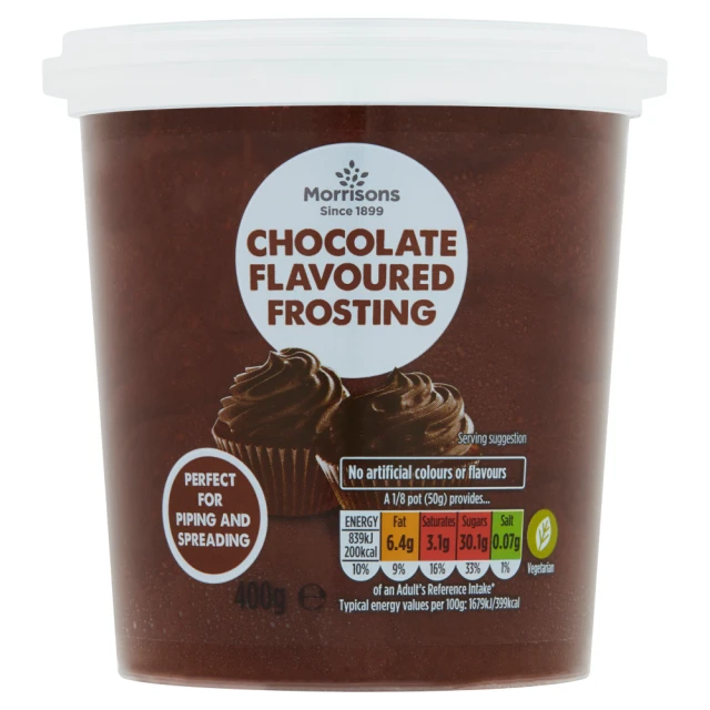Morrisons Chocolate Frosting 400g