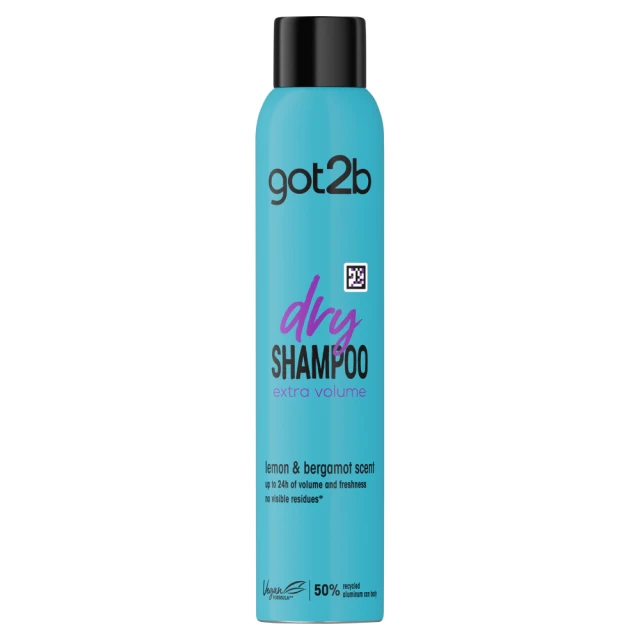 got2b Lemon & Bergamot Dry Shampoo 200ml