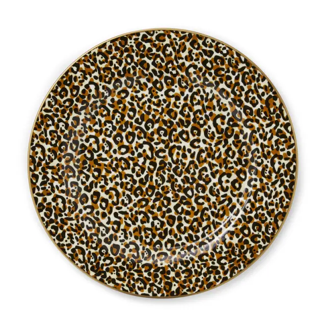Spode Creatures of Curiosity Set Of 4 Side Plates - Leopard