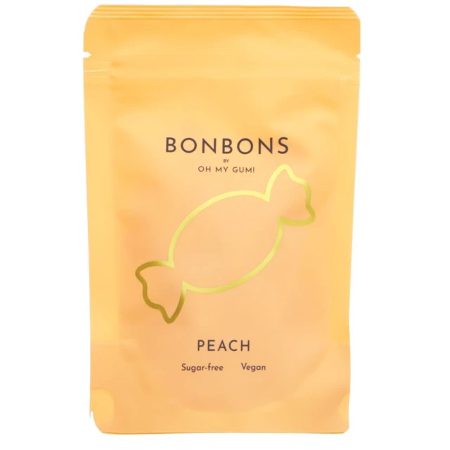 Oh My Gum! Peach Bonbons - 32G