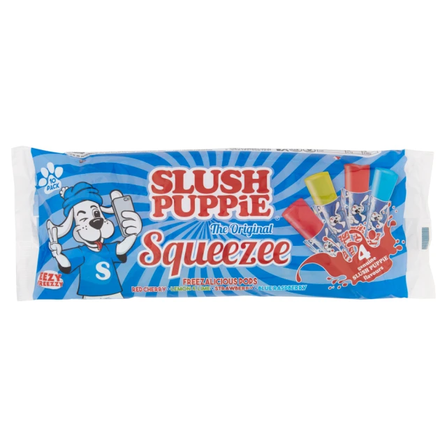 Slush Puppie Ice Pops Multipack 600Ml