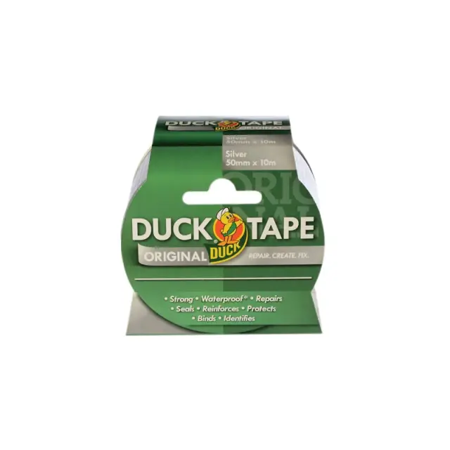 SHURTAPE DUCK TAPE ORIGINAL 50MM X 10M SILVER