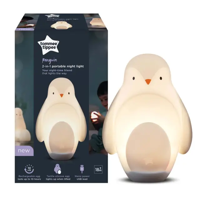 Penguin 2-in-1 Portable Nightlight