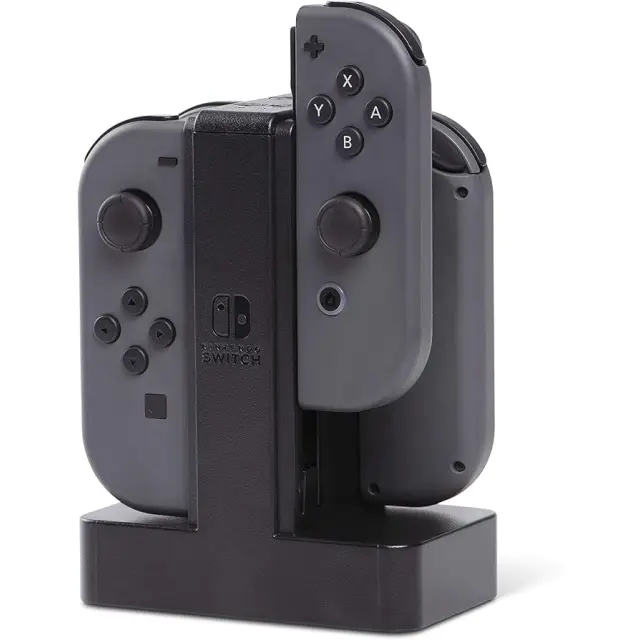 Nintendo Official Switch - Joy-Con Controller Charging Stand (Two-Way) - Grey