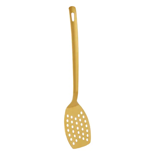 Freya Gold Finish Slotted Turner