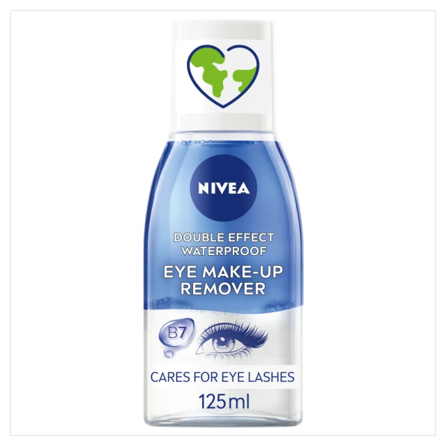 Nivea Daily Essentials DOUBLE EFFECT Eye Make Up Remover 125ml