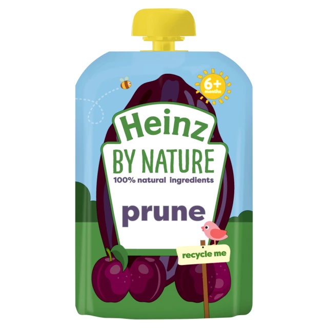 Heinz Baby Prune Fruit Pouch 6+ Months 100G