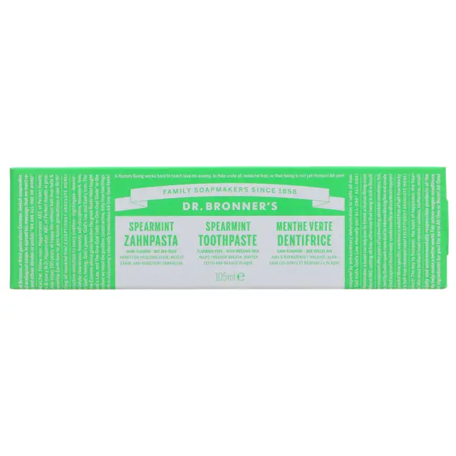 Dr Bronner's Spearmint Toothpaste