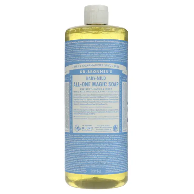 Dr Bronner's Baby Castile Liquid Soap