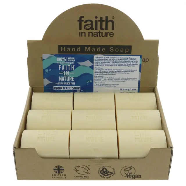 Faith In Nature Loose Soap - Fragrance Free