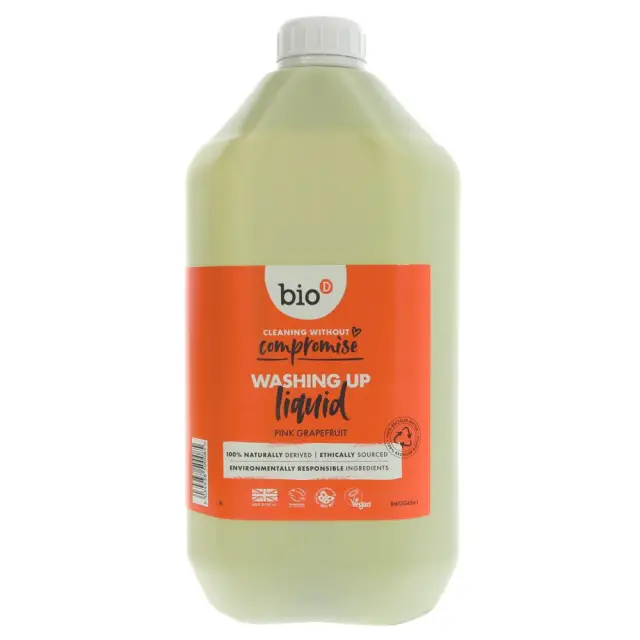 BIO D - Washing Up Liquid - Grapefruit - 5L