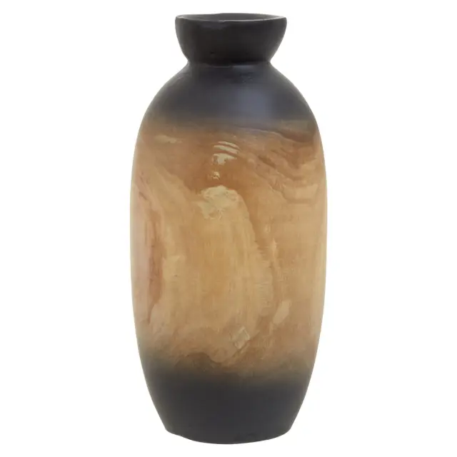 Arlo Small Wooden Ombre Vase