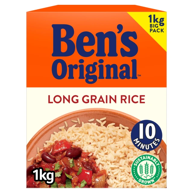 Ben's Original Long Grain Rice 1kg